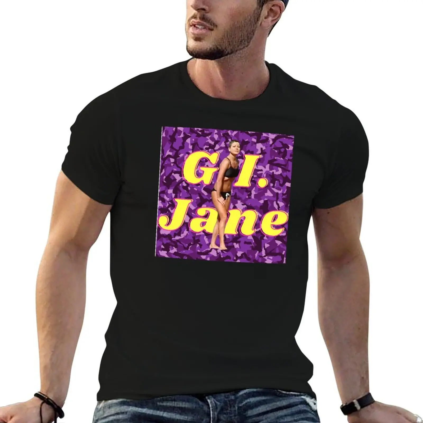 

Diem Brown MTV Challenge's G.I. Jane T-Shirt t shirt for man 100 percent cotton men t shirt cotton 100% T-Shirt