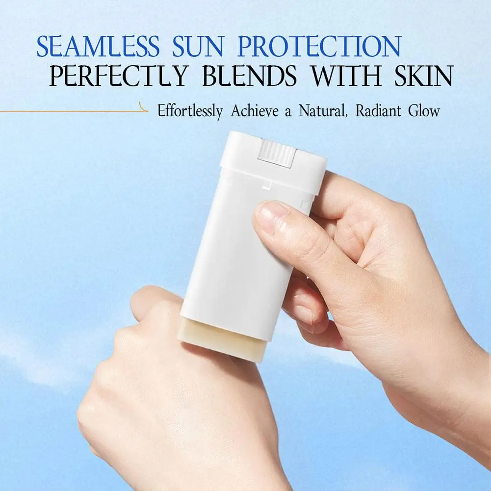 SPF50+ Sunscreen Cream Stick,UV Protective Anti Oxidant Sun Block Isolation Cream,Non-Greasy Face Body Sunscreen Cosmetics