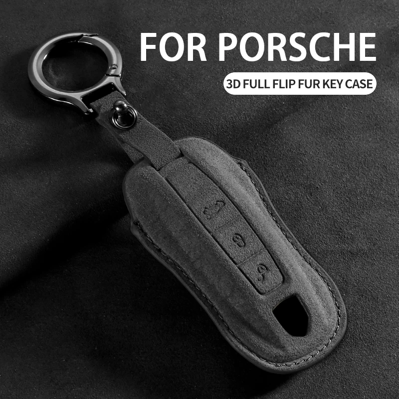 Suede Car Key Case …