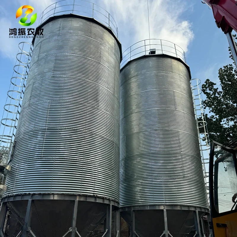 

Hot-Dip Galvanized Rice - Indoor Grain Storage Silo For Qingdao Pig Farm & Agricultural Use