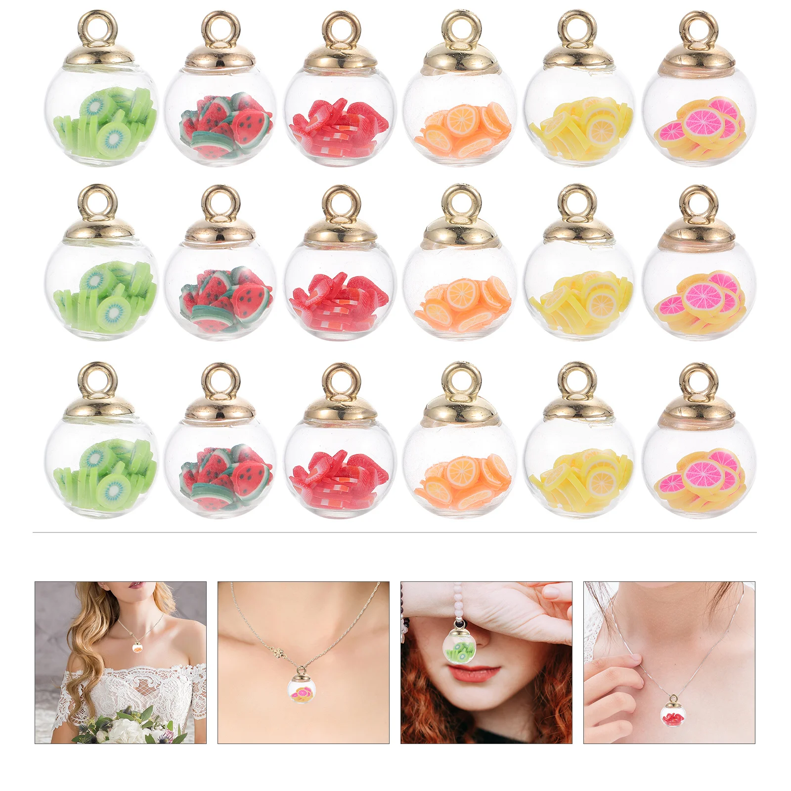 

30 Pcs Colorful Star Hanging Decorations DIY Earrings Beads Pendants Charms Jewelry Glass Ball Pentagram