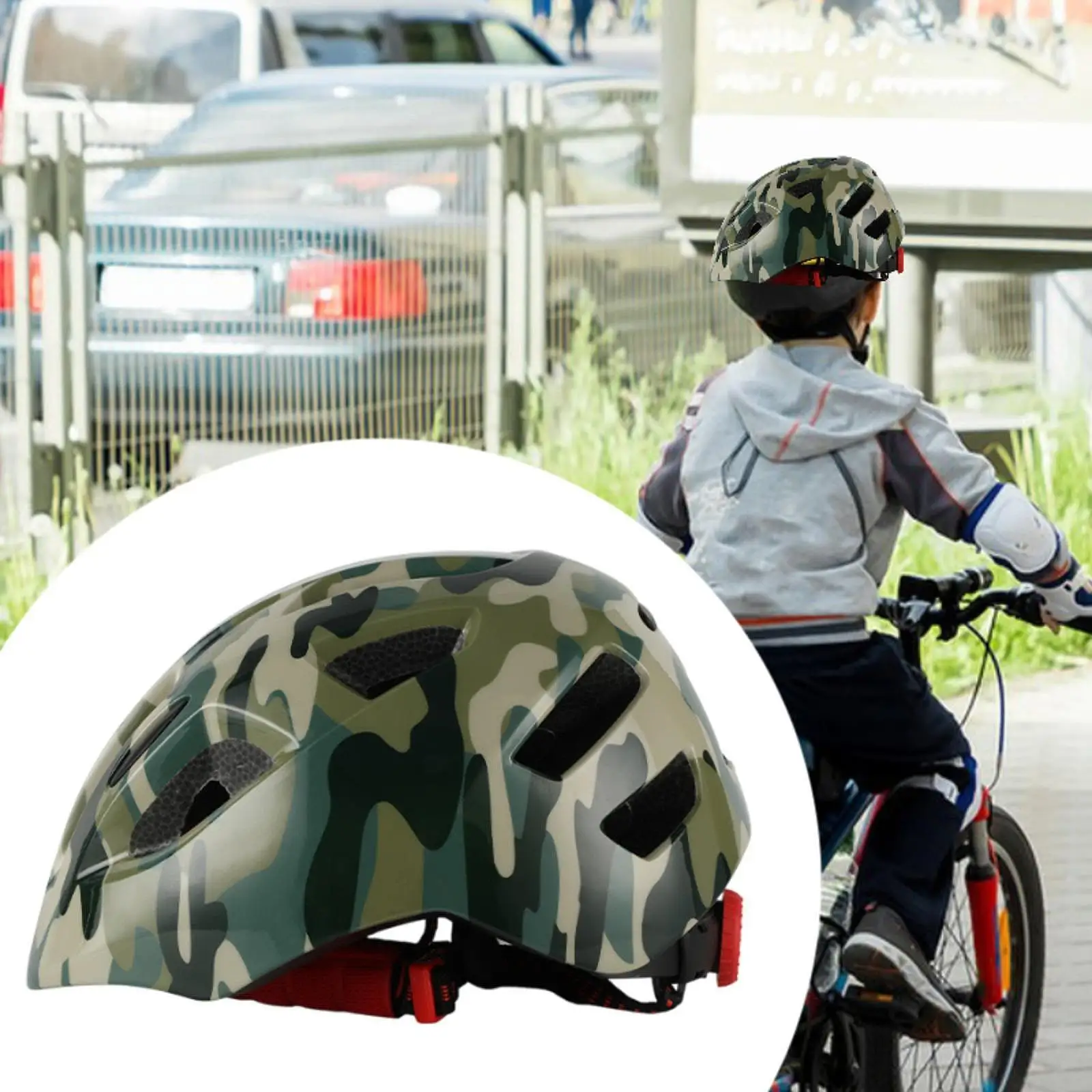 

Kids Bike Helmet Comfortable Cycling Helmet for Outdoor Rock Climbing Biking