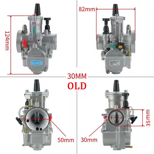 For KOsO OKO 24 26 28 30 3234mm Blue Bowl 2T 4T Universal ScooterATV Dirt Bike KElHIN PWK Racing Carburetor With FreeJet Set - Image 12