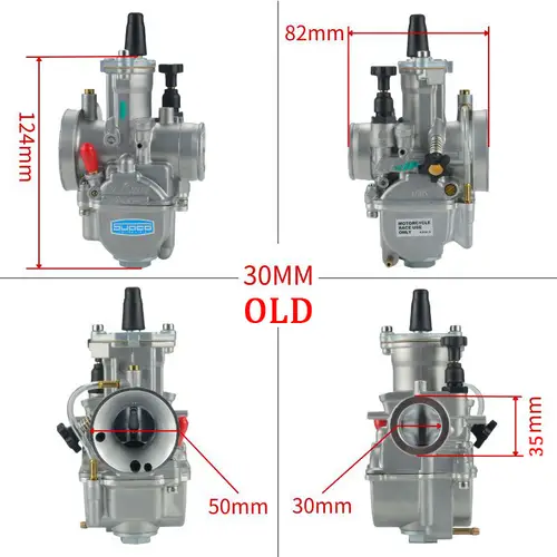 For KOsO OKO 24 26 28 30 3234mm Blue Bowl 2T 4T Universal ScooterATV Dirt Bike KElHIN PWK Racing Carburetor With FreeJet Set - Image 12