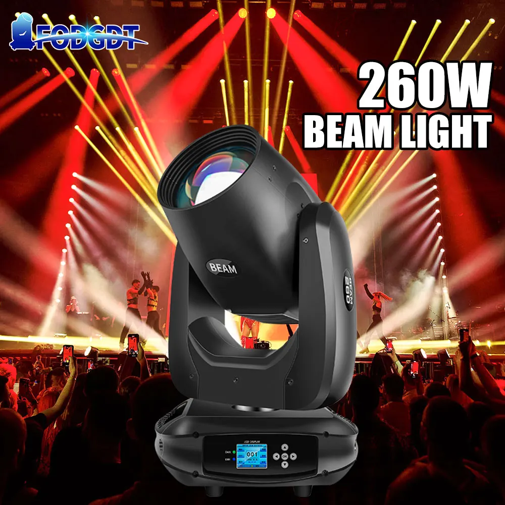 

260 Вт луч света медовые огни профессиональный светодиодный рабочий свет бар сценическое освещение для DJ дискотека свадьба вечеринка крупномасштабный концерт