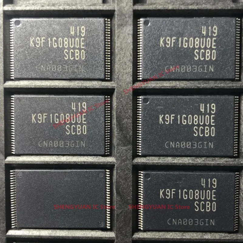 

5 шт. K9F1G08U0E K9F1G08U0E-SCB0 K9F1G08U0E-SIB0 K9F1G08U0E-BIB0 K9F4G08U0E K9F4G08U0E-SCB0 TSOP48 Оригинальный Новый 100% качество