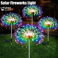 NEW 200LEDs Solar Fireworks Lights Outdoor Waterproof Solar Garden Lights 8 Lighting Modes Lawn lights garden decoration