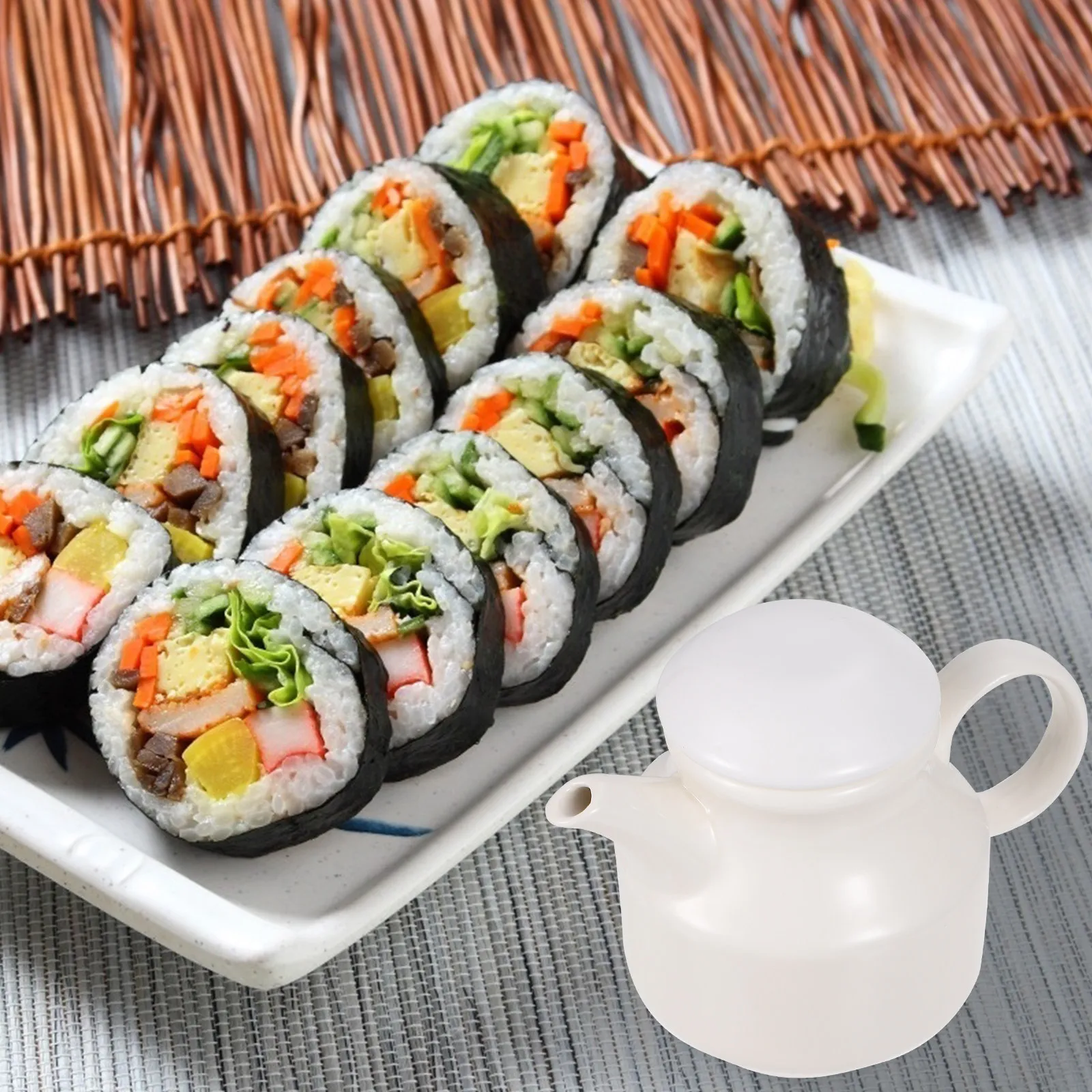 1Pcs Ceramic Sauce Boat Serving Pitcher for Gravy Oil Vinegar Butter Jam Condiments Ergonomic Handle Home Kitchen Party Picnic