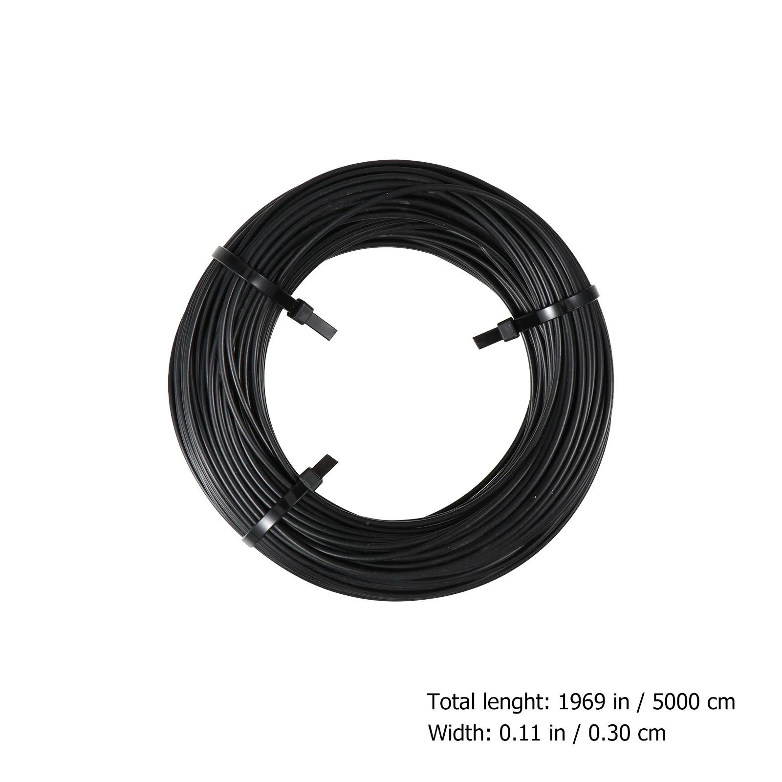 

Stainless Steel Wire Rope Set for String Light Hanging Kit with Strong Cable Hooks to Support Heavy Lights Without Sagging