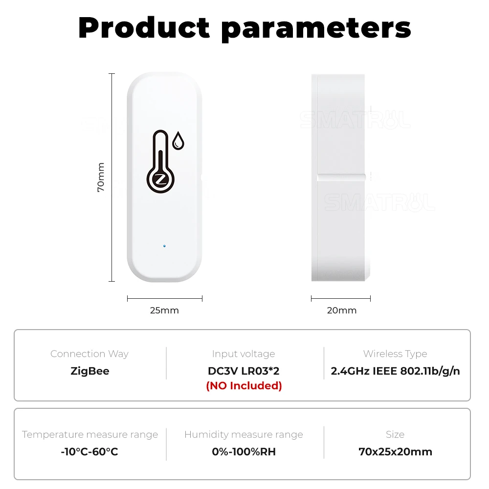 インテリジェント温度および湿度センサー,Zigbee検出器,wifi,bluetooth,ライフアプリによる制御,バッテリーは含まれていません,1, 2, 3,4,5個