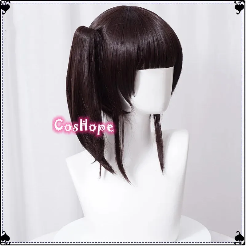 Цуюри Канао, черно-коричневый парик, аниме, термостойкие синтетические парики для косплея