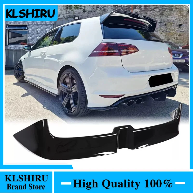 Oettinger Style Roof Spoiler For Volkswagen Golf7 MK7 7.5 GTI GTD GTE (Not For R) ABS Plastic Rear Spoiler Aleron 2013 -2020