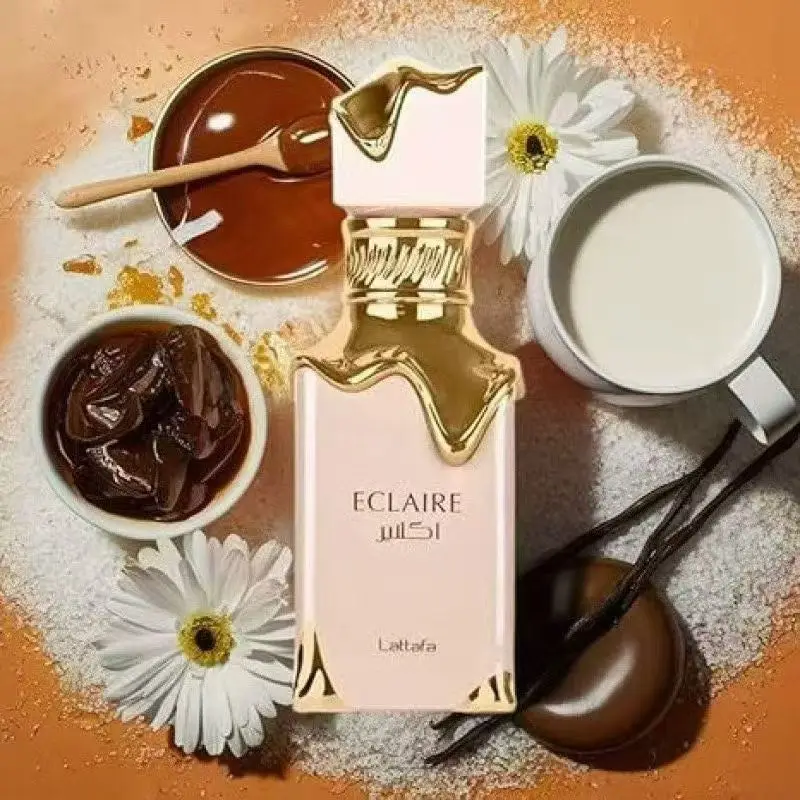 Lattafa cream perfume spray - EDP perfume with long-lasting fragrance, rich cream fragrance, luxurious Middle East style, is the