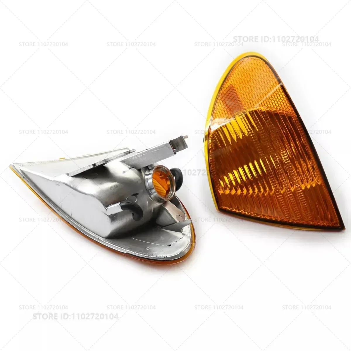 For 1998-2005 BMW 320i 323i 325i 325xi 328i 330i 330xi (E46) Turn Corner Signal Lights (Without Bulb) 63136902765 63136902766