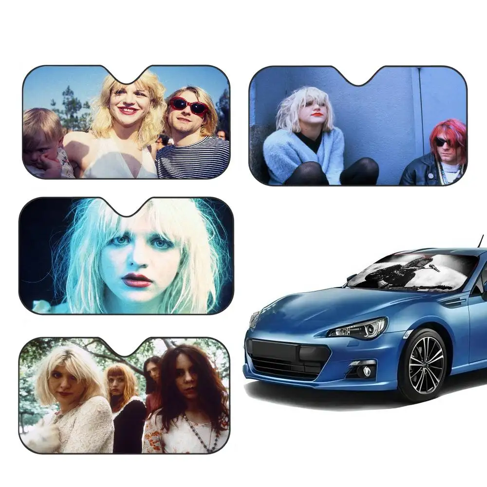 Hot Band H-Hole Car Sun Shade Front Window Sunshade for Most Sedans SUV Blocks Max Uv Rays Keep Your Vehicle Cool