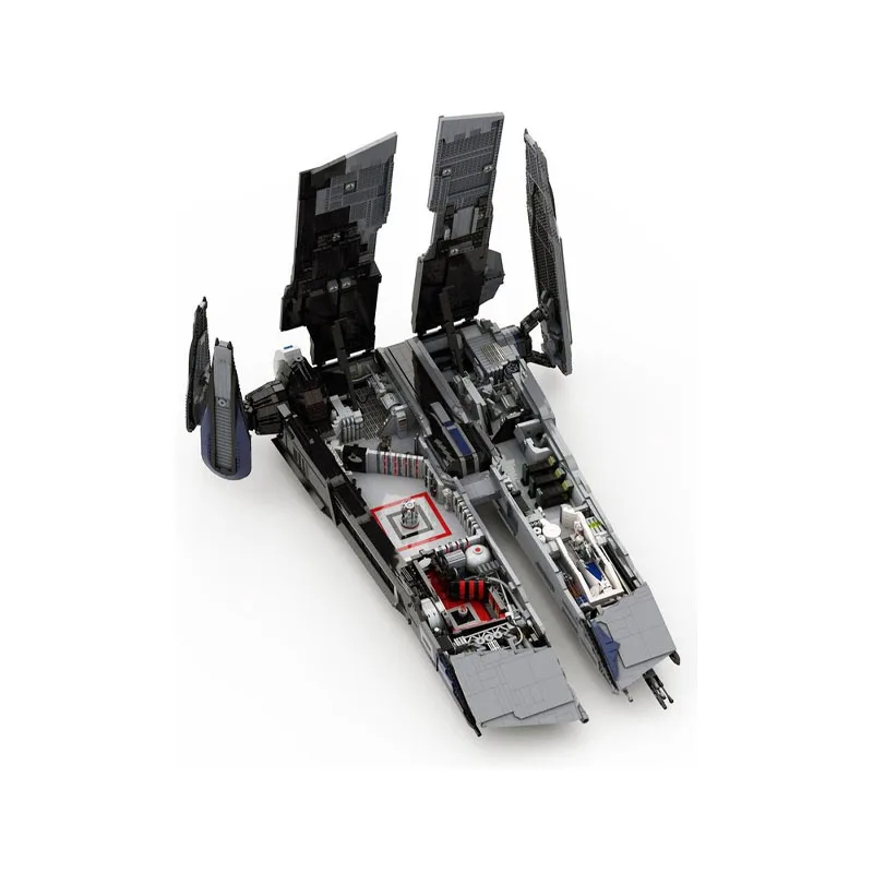 MOC-108321 نموذج مكعبات بناء سفينة الفضاء الخارجي الكلاسيكي الجديد 9222 قطعة - هدية عيد ميلاد وكريسماس للأولاد والأطفال #2