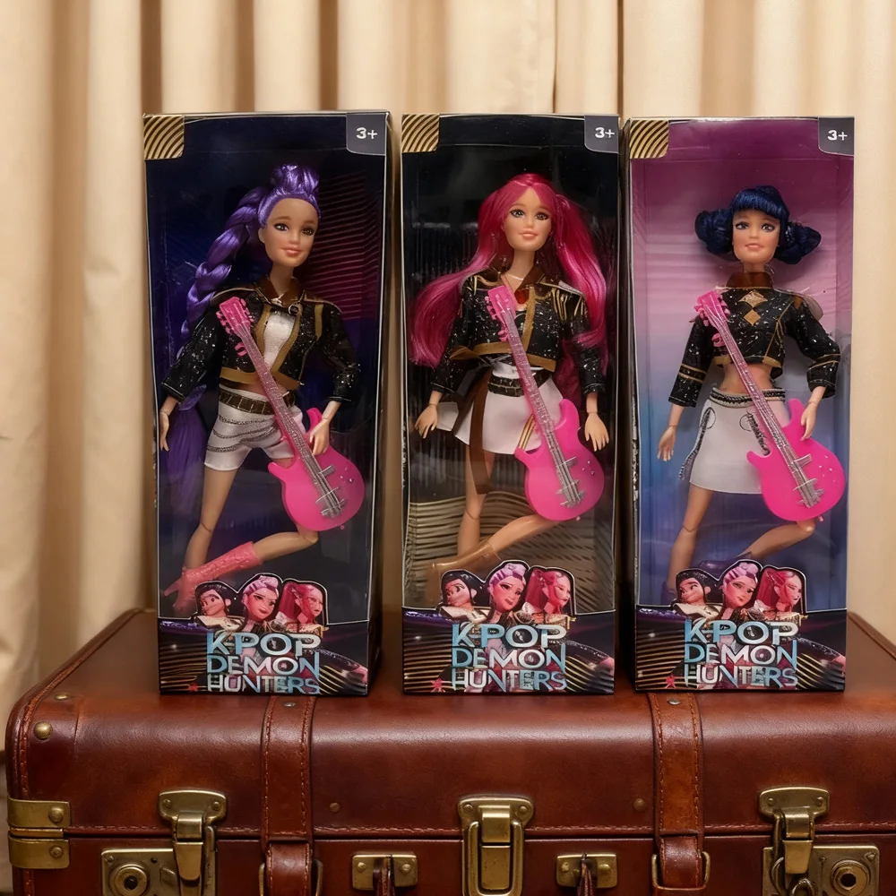 

K-Pop Demon Hunters Idol Doll Popular Toy, Educational Doll for Kids Aged 3+, Home Decor, Celebrity Peripherals