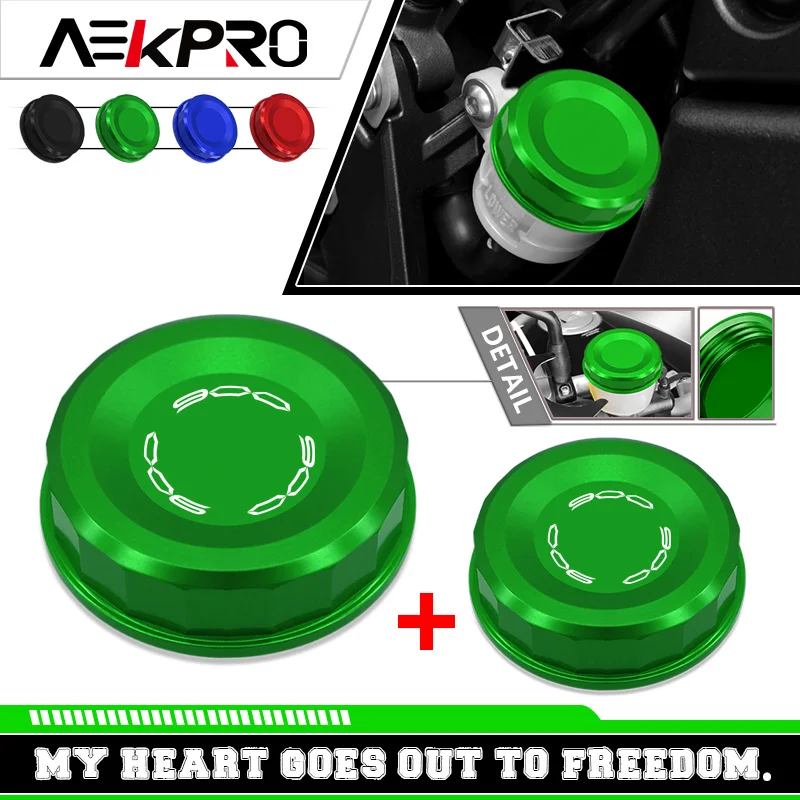 

For Z900 Z900SE Z1000SX Motorcycle Accessories Rear & Front Brake Fluid Tank Cap Reservoir Tank Cap Protection z1000 z900 z900se