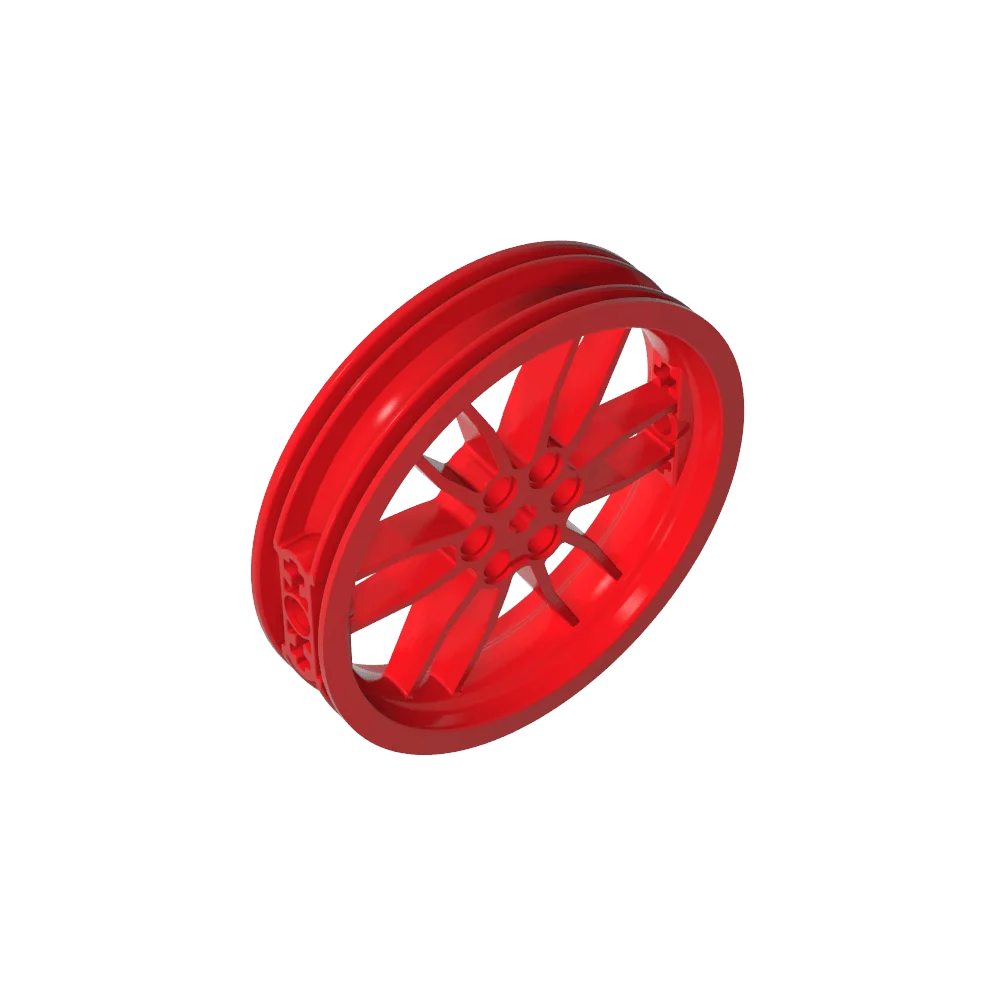 Gobricks GDS-1340 Wheel 75 x 17 Motorcycle compatible with lego 88517 children's DIY Educational Building Blocks Technical