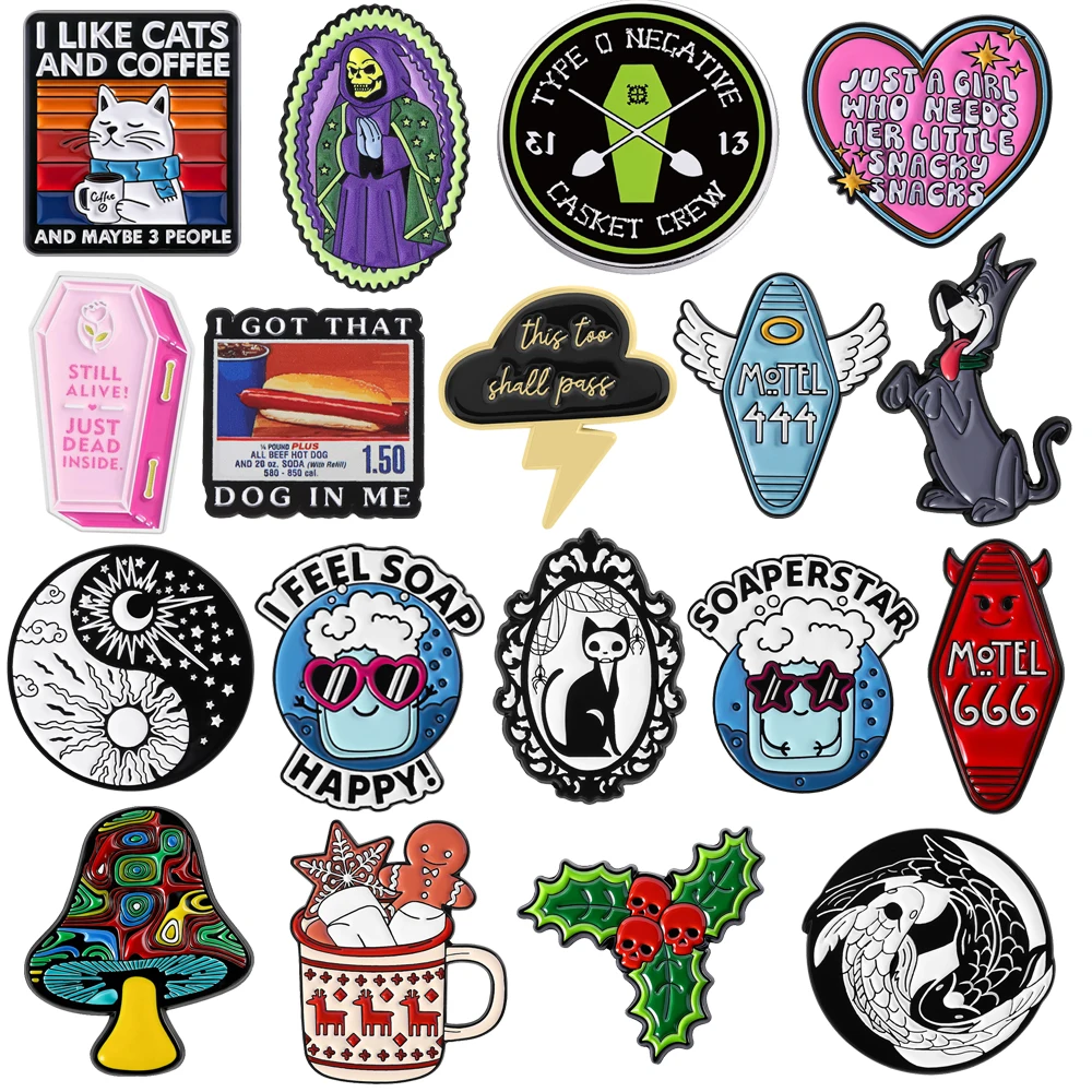 Fun Cartoon Brooche… - image