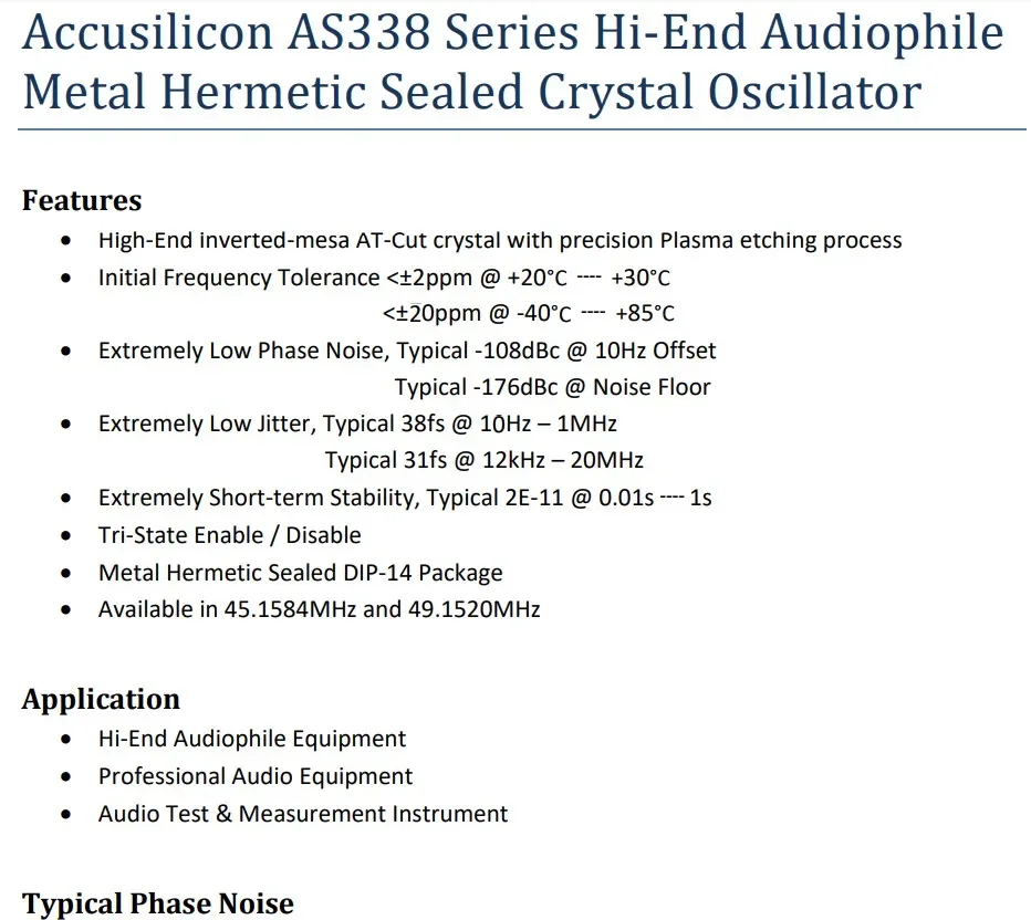 Imagem -05 - Accusilicon-atualizado Temperatura Constante Cristal Oscilador Amplificador Dac As338 67.1584 Mhz