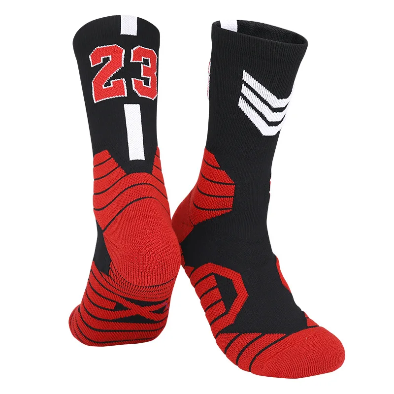 Basketball Socks Towel Professional High Bottom Knee Thickened Breathable Outdoor Running Cycling Men Women Child Sports Socks