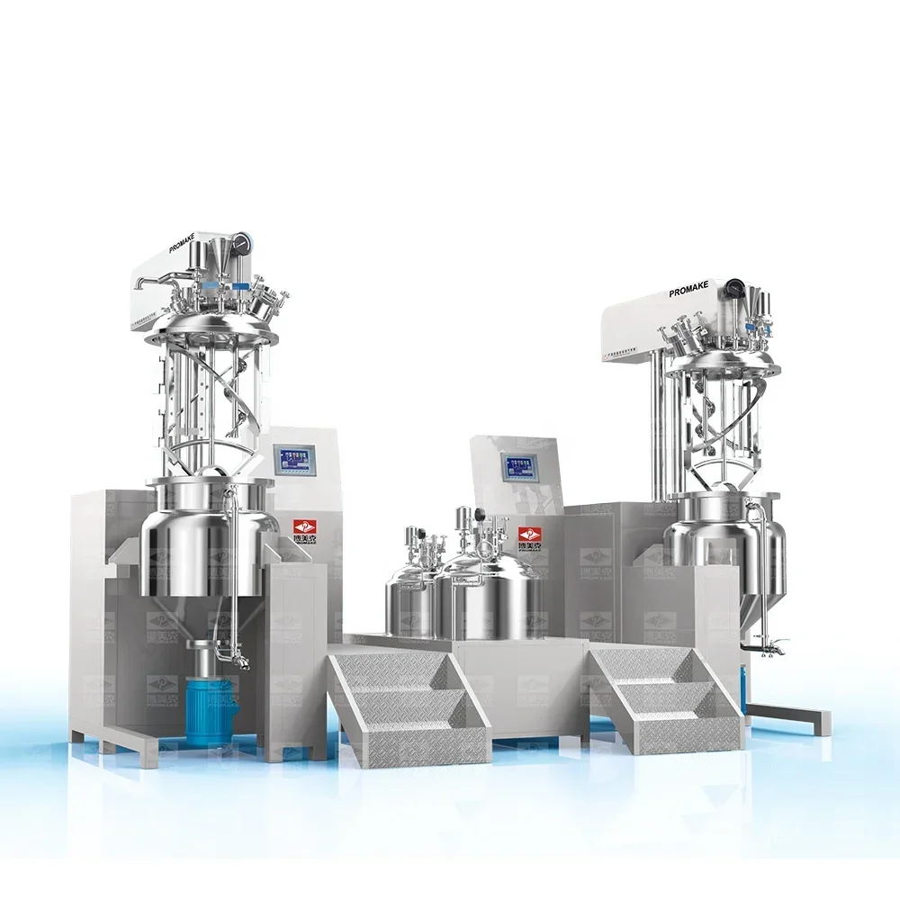 

Hot Selling High Quality Vacuum Emulsifying Machine Unique Design Steam Heating High Shear Pump Motor Core For Salad Dressing