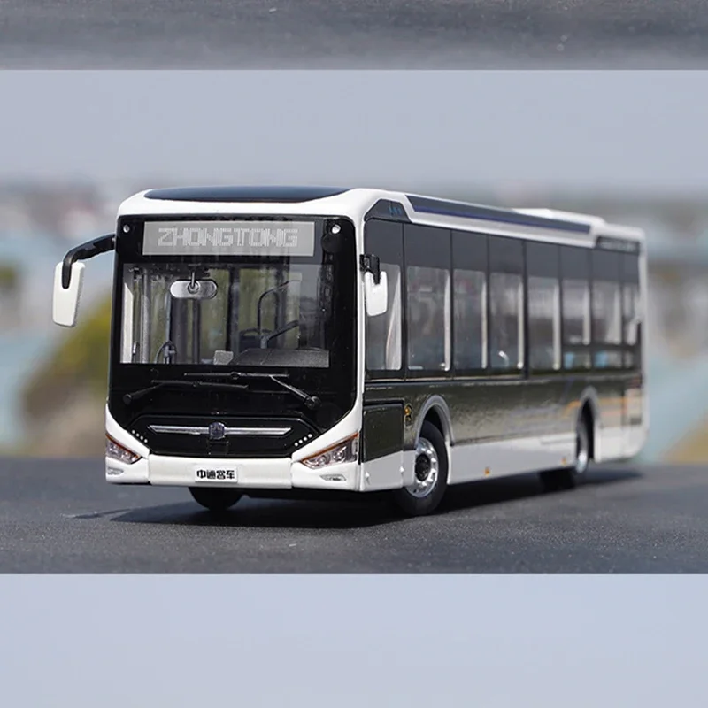 

Diecast 1:42 Scale LCK6126EVGRA1 Urban Electric Bus Toys Alloy Car Model Classic Adult Collection Souvenir Gift Display