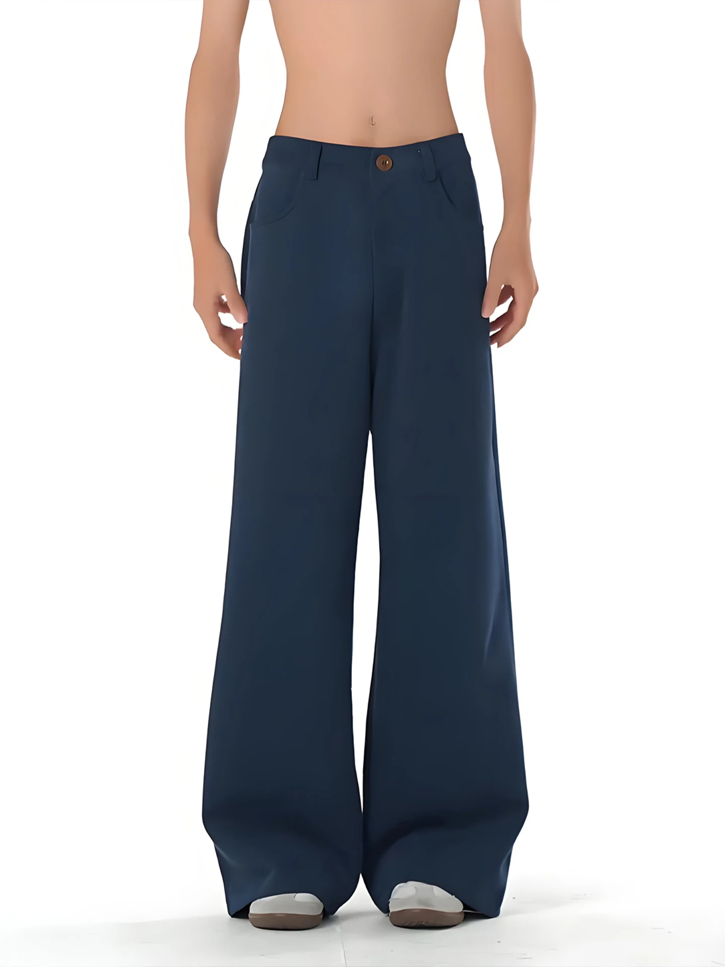 

Cleanfit American Sle Loose Fit Casual Pants Men's Autumn High Waist Straight Leg Trousers Knife Cuffed Sweatpants