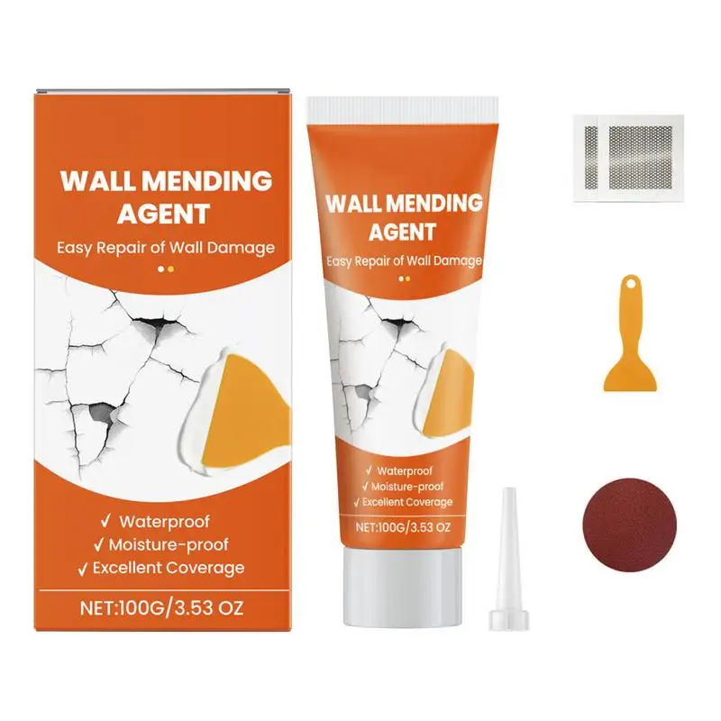 Drywall Patch Kit Wall Spackle With Scraper Wall Patch Repair Kit Quick And Easy Fill Holes In House Wall Remove Stains