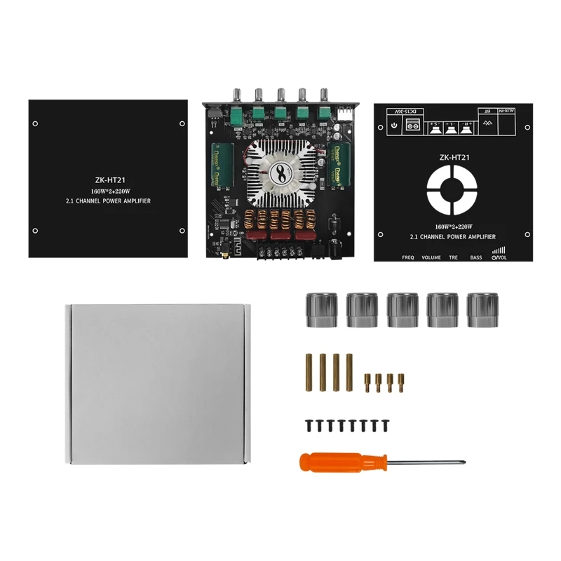 Dual Channel Digital Power Amplifier Board for DC 15-36V 2.1 Channel TDA7498E