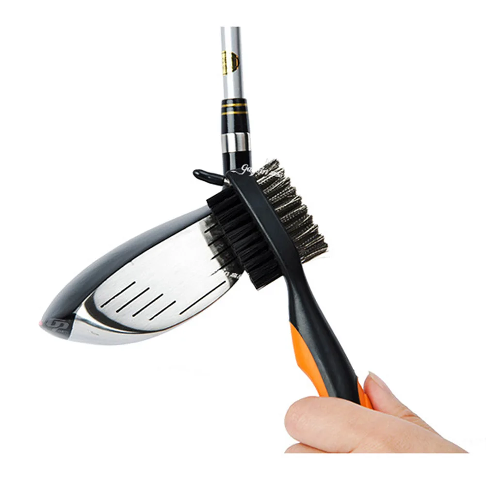 

Golf Club Brush Dual Sided Groove Cleaner Accessories Premium Material Anti Corrosion Durable Lightweight Portable Grit Dirt