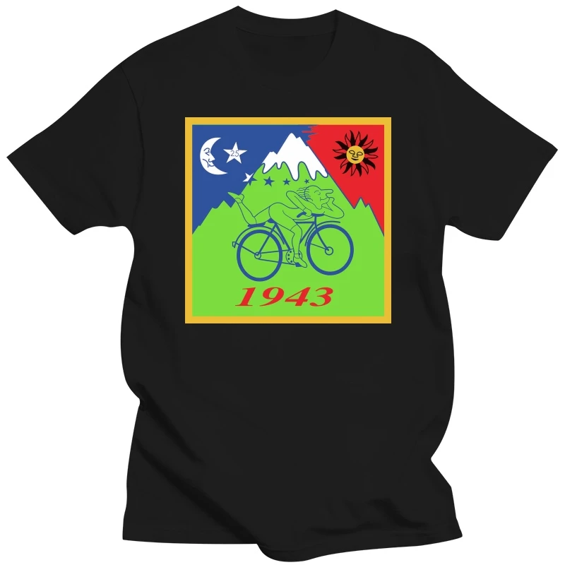 Albert Hofmann Bicyle Stamp Shirt D35 Tshirt Hoffman Acid Trip