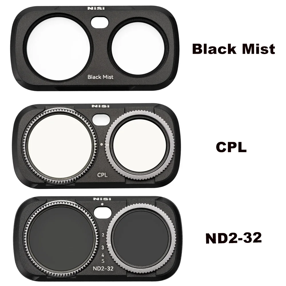 nisi-アクションカメラレンズフィルター-ブラックミストフィルター-nd1-5-ストップ可変磁気フィルター-insta360-luna-ultra-と互換性あり