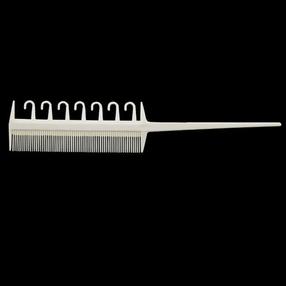 

2Pcs Pointed Tail Comb Professional Hairdressing Tool Portable Hair Dye Comb for Salon Home Hairstyling Fine Dense Teeth