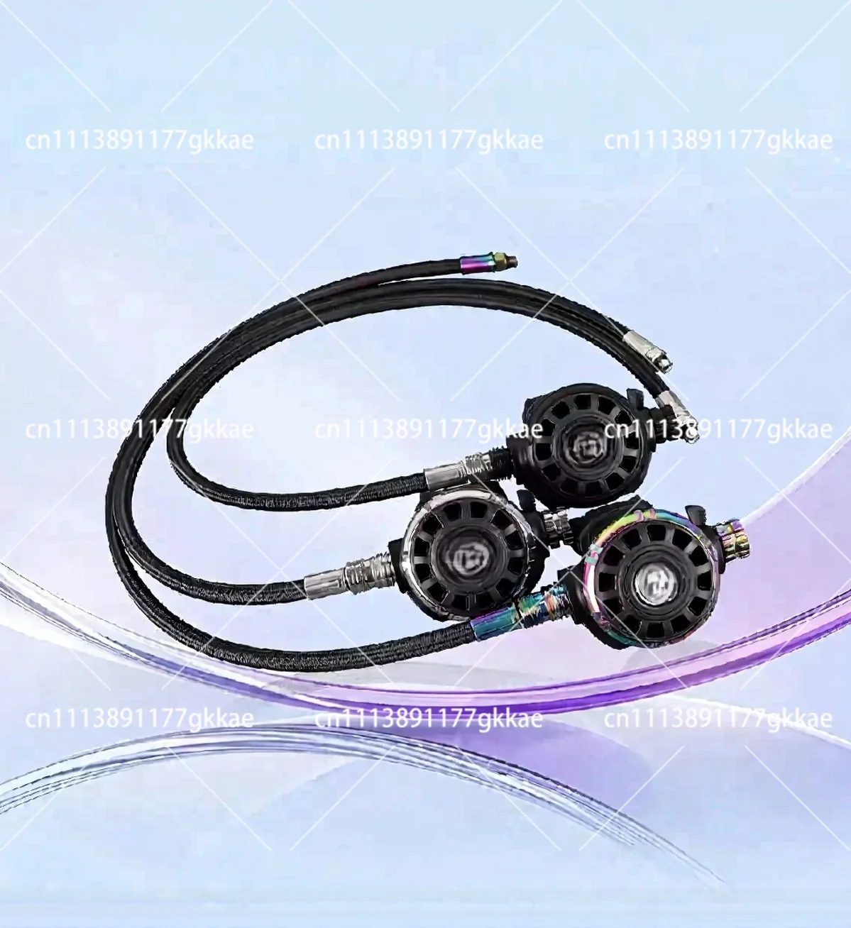 Din Type Colorful 1st and 2nd Stage Diving Regulator Set for Scuba