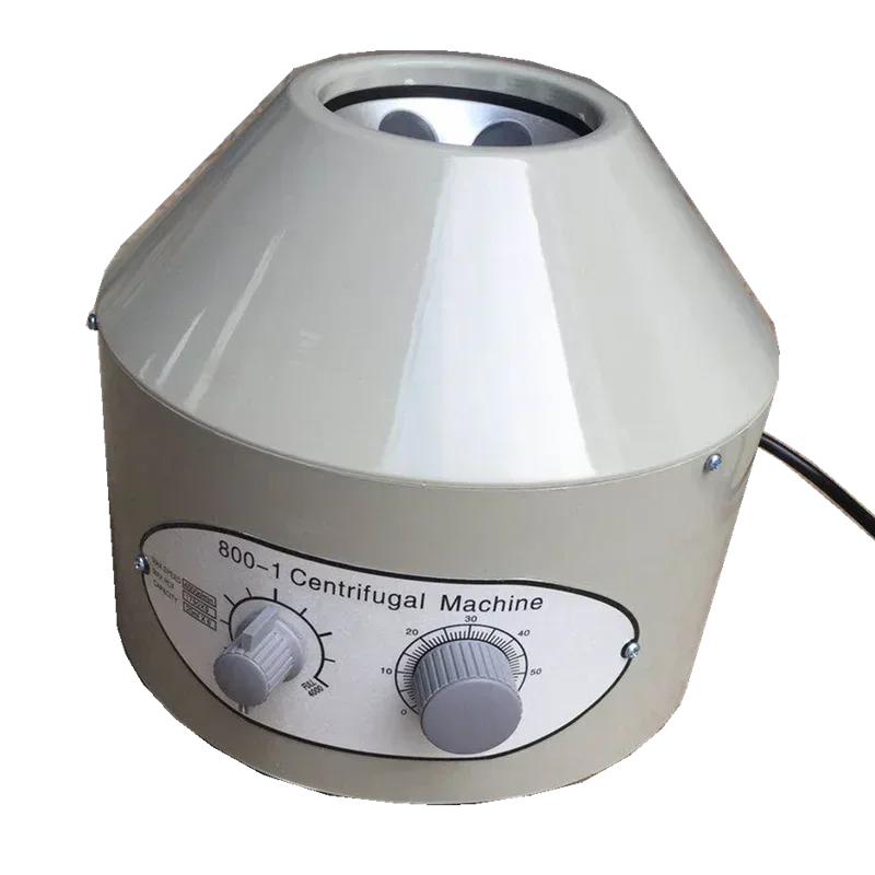 800-1 Electric Laboratory Centrifuge machine Supplies prp Isolate serum 4000rpm 1760g 6pcs 20ml centrifuge tube