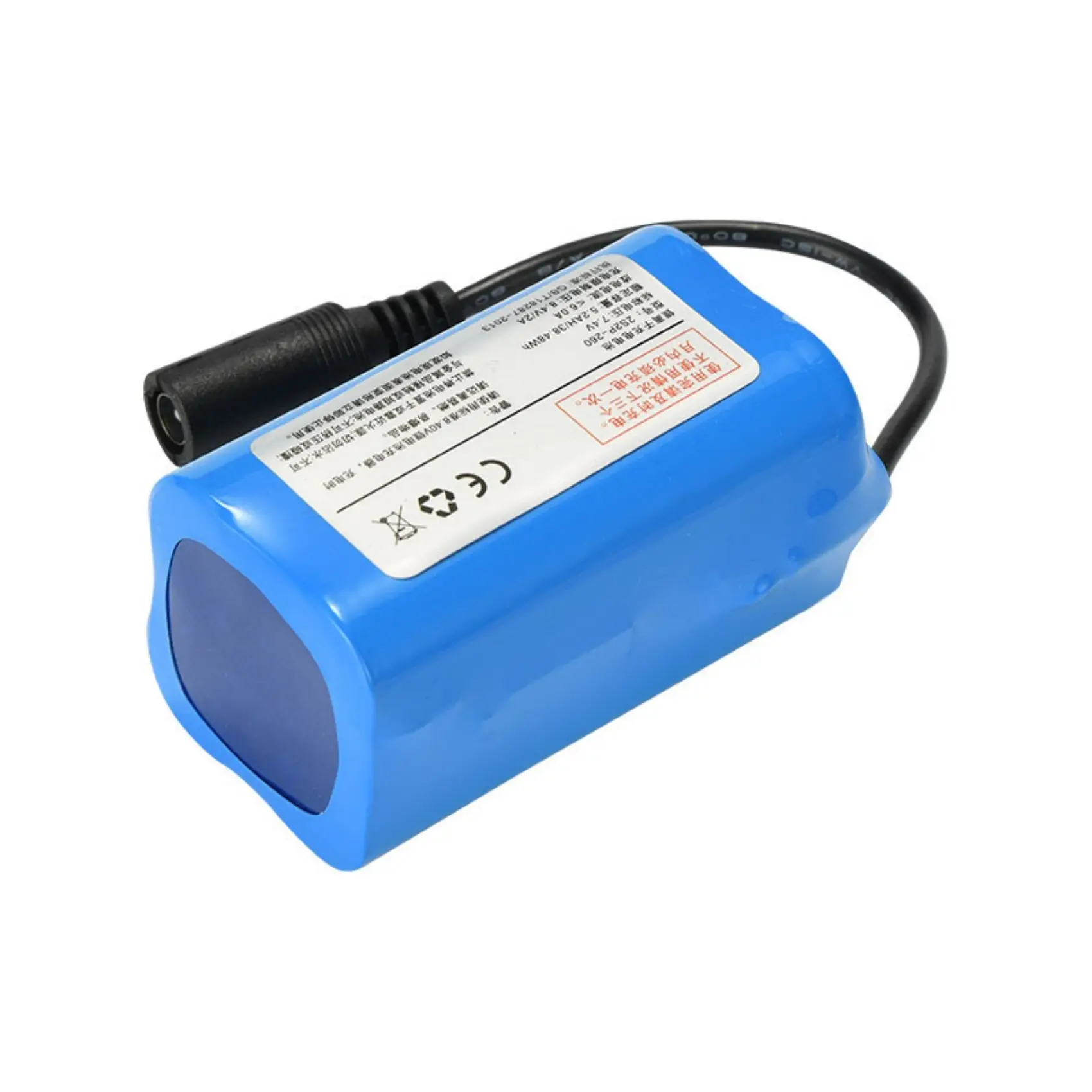 

European UK Stock 7.4v 5200mah Rechargeable Lipo Battery Fishing Bait Boat Battery