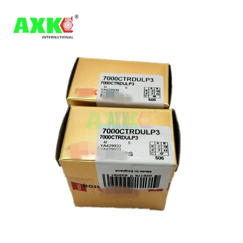 NSK 7000 70002 7003 7004 7005 7006 H7007C 2RZ P4 HQ1 DBL 35x62x14 Sealed Angular Contact Bearing SI3N4 Ceramic Ball