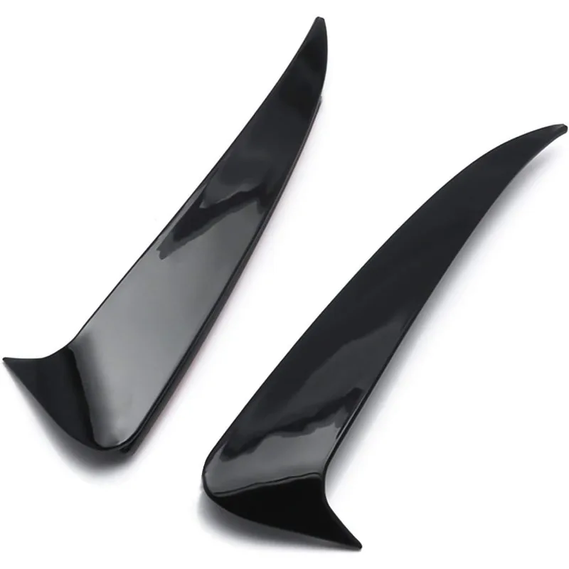 Exterior Rear Bumper Spoiler Lower Side Air Vent Frame Cover for Mercedes Benz C-Class W205 2015-2018 W/AMG (Sedan Version)