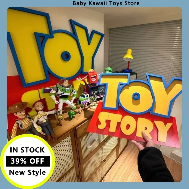 

New Toy Story 3d Sign Decoration Creative Cartoon Desktop Decorations Bedroom Living Room New Arrival Best Seller In Our Store
