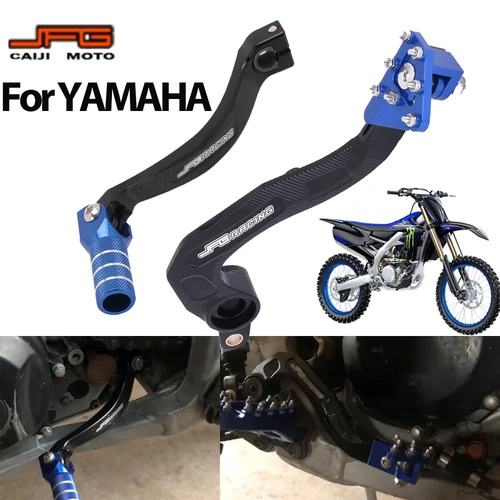Para YAMAHA WR 250F 450F YZ 125 250 250F 250FX 450F 450FX Pedal de palanca de freno de motocicleta palanca de cambio de marchas juegos de pedales 2023