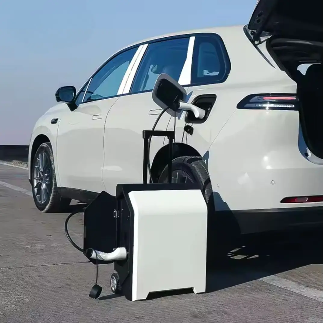 New 3.5KW CCS2 OCPP Electric Vehicle Charger Pile EV DC Fast Charging Station for Mobile Application