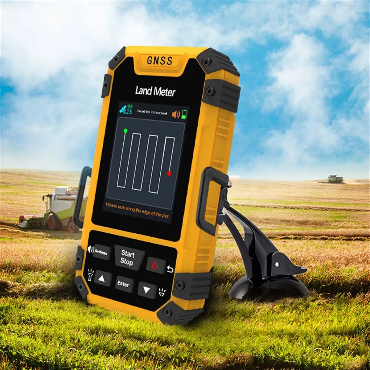 Goodprice GNSS Land Meter Color Screen Professional Surveying Machine Area Measurement Land Measure Meter for Agriculture