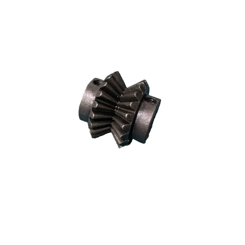 For Inlet Wheel of Wire Stripper, Bevel Gear Anti-skid Conical Wheel V-shaped Wire Roller No. 45 Steel 10mm Standard Hole