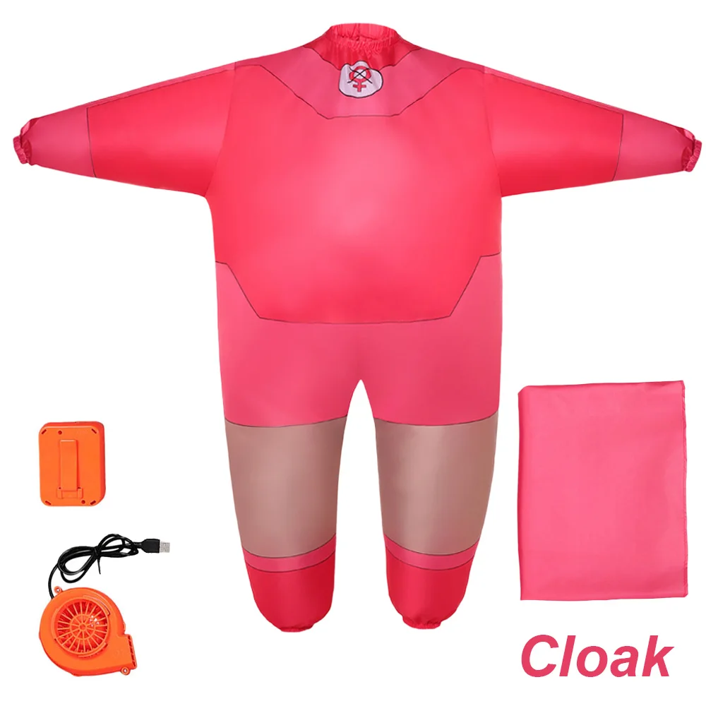 

Funny Atom Eve Cosplay Fantasy Inflatable Costume Disguise Full Body Blow Up Cloth Cartoon Invincible Women Halloween Party