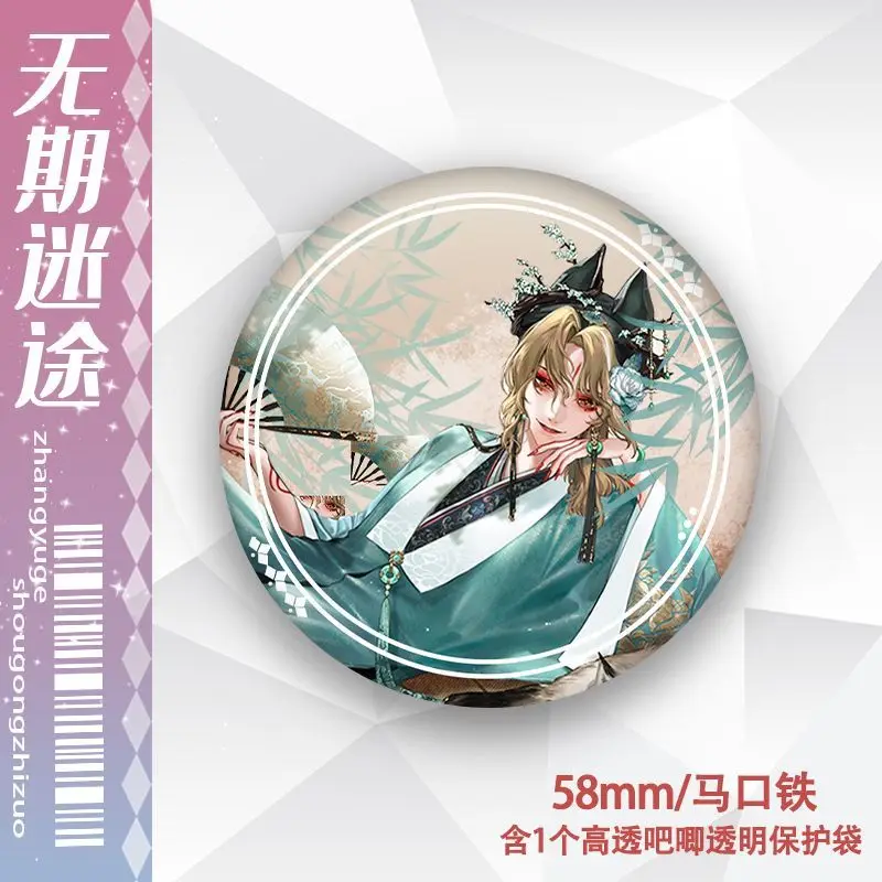 Путь в никуда Эфер Маккуин, аниме, брошь, значок, мультяшные булавки, одежда «сделай сам», аксессуары для рюкзака, веер, ювелирные изделия, подарки