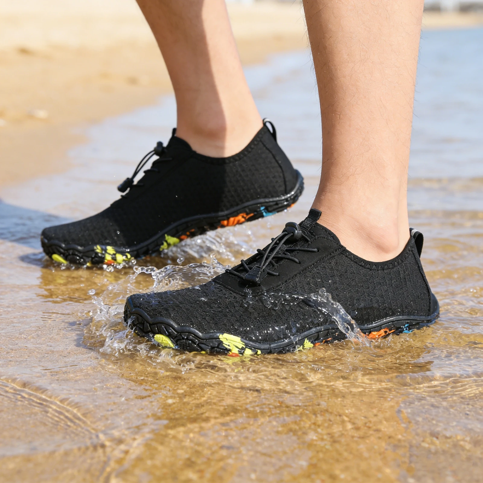 Quick Dry Water Shoes for Men Women Non Slip Breathable Aqua Shoes for Swimming Diving Kayaking Beach Walking 2611