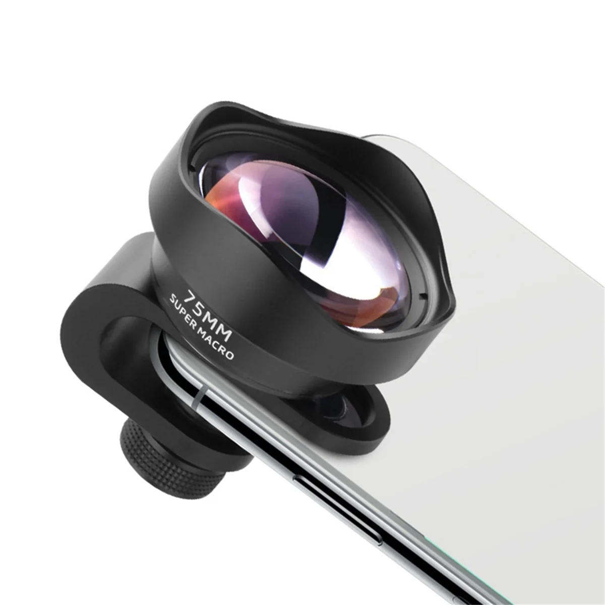

ARY-f75mm Universal Macro Phone Lens Professional Camera Lens Clip for IPhone 15, 14, Samsung S20 Plus, Huawei,