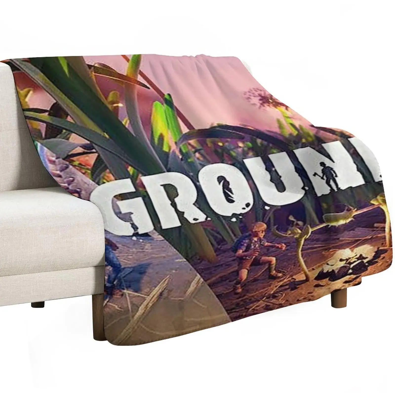 Grounded Throw Blanket wednesday Shaggy Blankets For Sofas Hair Decorative Sofas Soft Plush Plaid Blankets